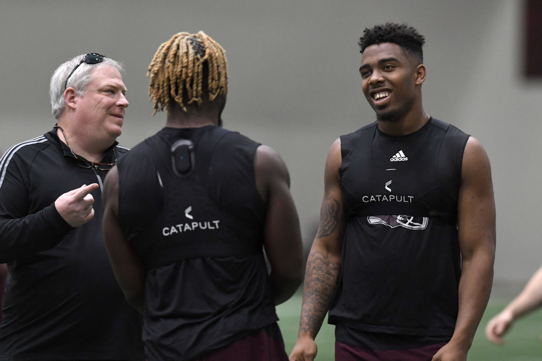 Texas A&M spring football drills